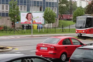 Českomoravská, Praha 9, Praha, Billboard