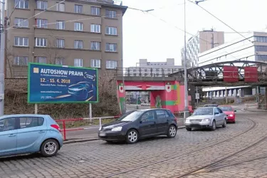 U Výstaviště, Praha 7, Praha, Billboard