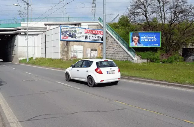 Rokycanská, Plzeň, Plzeň-město, Billboard