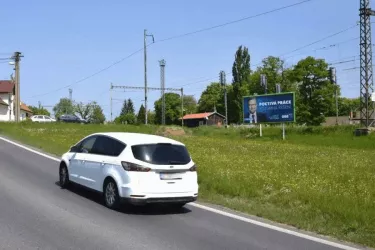 silnice I/19, Nezvěstice, Plzeň-město, Billboard