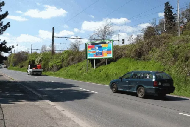 Vrážská, Praha 5, Praha, Billboard