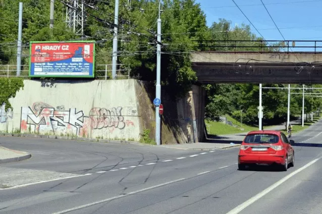 E.Beneše, Plzeň, Plzeň-město, Billboard