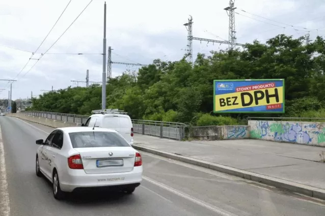 U trati, Plzeň, Plzeň-město, Billboard