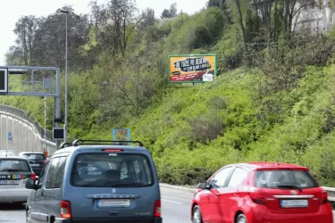 Dobříšská, Praha 5, Praha, Billboard