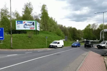 Čechova, Liberec, Liberec, Billboard
