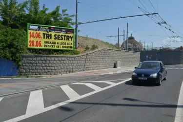 U Trati/Mikulášská, Plzeň, Plzeň-město, Billboard