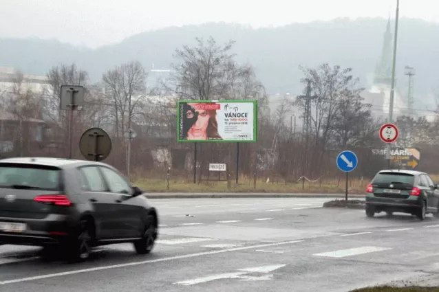 Žižkova/Drážní, Ústí nad Labem, Ústí nad Labem, Billboard