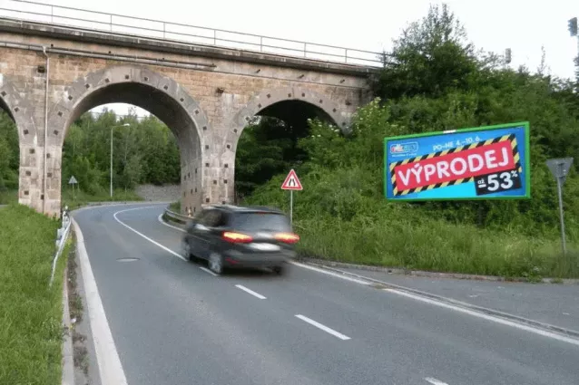 Vejprnická - spojka na Borská, Plzeň, Plzeň-město, Billboard