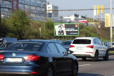 Jižní spojka, Praha 4, Praha 04, Billboard
