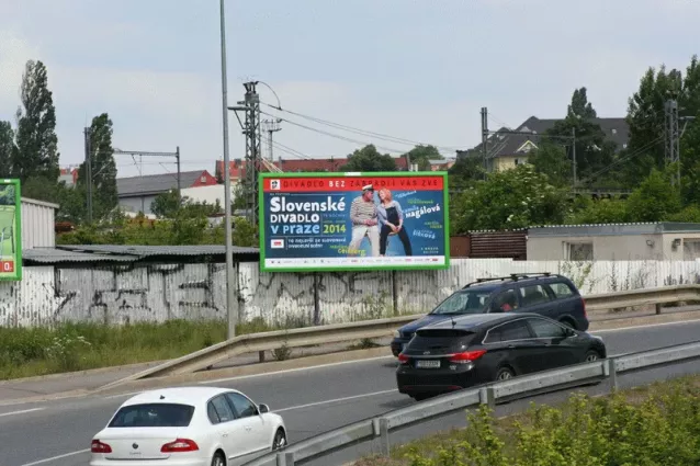 Pod Plynojemem, Praha 8, Praha, Billboard