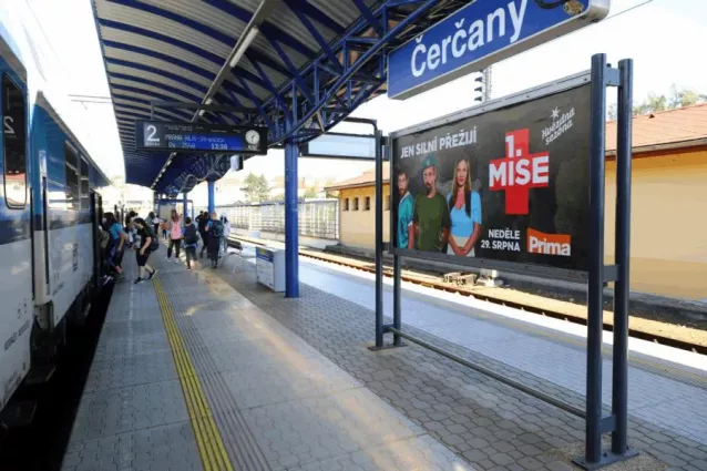 žst. Čerčany, Čerčany, Benešov, Variaposter