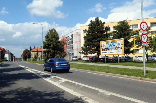Pražská, Čáslav, Kutná Hora, billboard