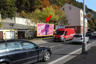 Teplická /Na Výšinách I/13, Děčín, Děčín, billboard