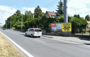 Rokycanská /Vyhlídková I/26, Plzeň, Plzeň, billboard
