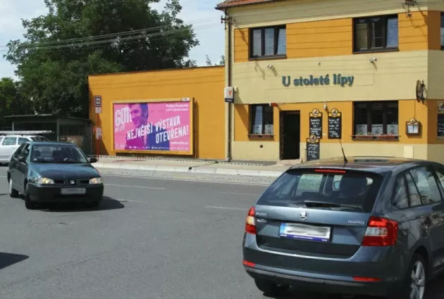 Čsl.armády /Lidická, Hostivice, Praha-západ, billboard