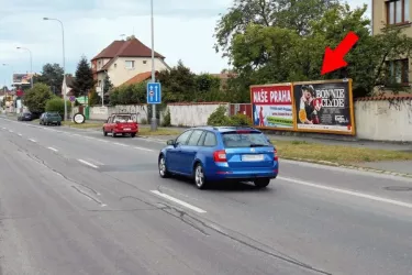 Chlumecká /Blatská, Praha 9, Praha 14, billboard