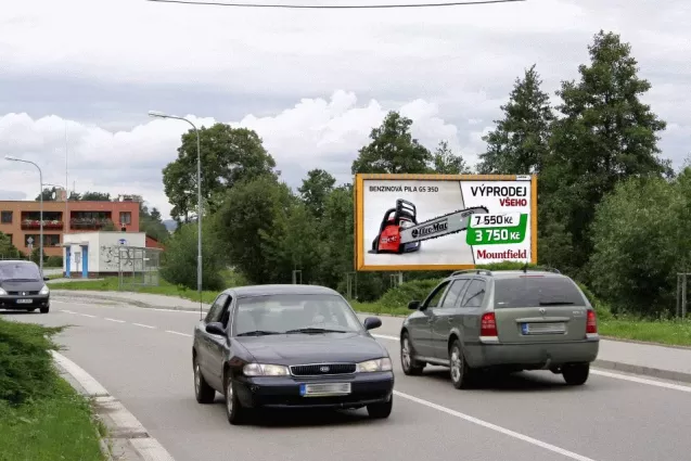Rájec-Jestřebí, II/377,Rájec - Jestřebí, Blansko, billboard