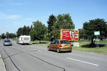 Bučovická, Slavkov u Brna, Vyškov, billboard