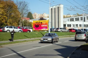 Zlínská ALBERT, Brno, Brno, billboard