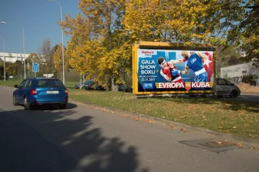 Slavkovská, Brno, Brno, billboard