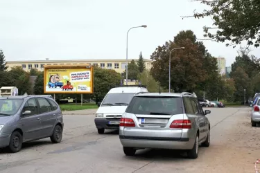 Janouškova NC, Brno, Brno, billboard