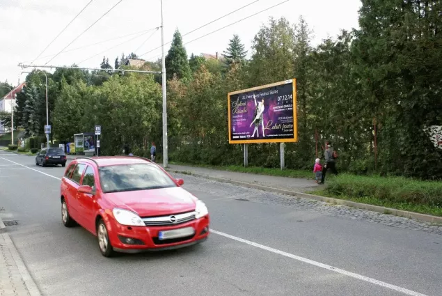 Veslařská III, Brno, Brno, billboard