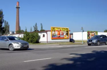 Pražská LIDL, Pelhřimov, Pelhřimov, billboard