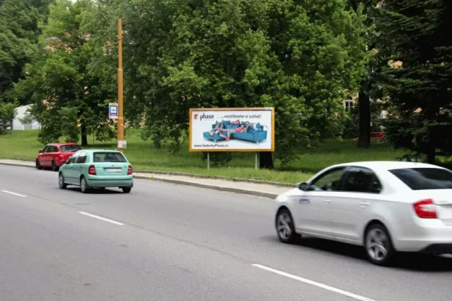 Brněnská /Hradební, Jihlava, Jihlava, billboard
