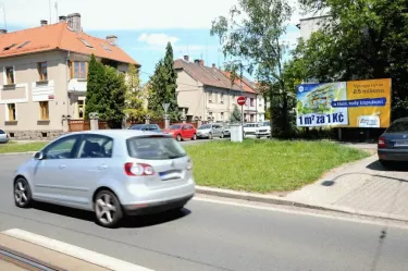 Koterovská /Ječná, Plzeň, Plzeň, billboard