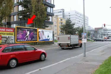 Sedlčanská /Budějovická OC DBK, Praha 4, Praha 04, billboard