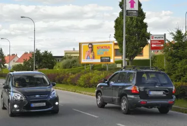 Znojemská /Nezvalova, Jihlava, Jihlava, billboard