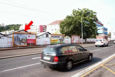 Plzeňská /Jinonická, Praha 5, Praha 05, billboard