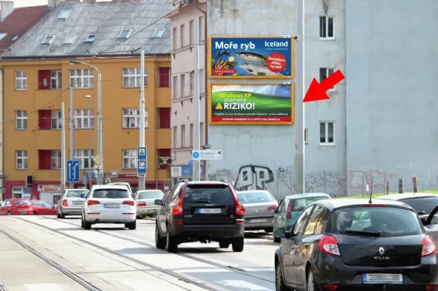 Zenklova /Krejčího, Praha 8, Praha 08, billboard