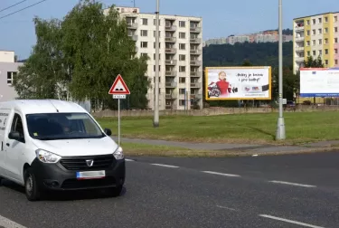 Na Sklípku, Ústí nad Labem, Ústí nad Labem, billboard