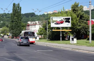 Drážďanská /U Cukrovaru, Ústí nad Labem, Ústí nad Labem, billboard prizma