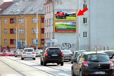 Zenklova /Krejčího, Praha 8, Praha 08, billboard