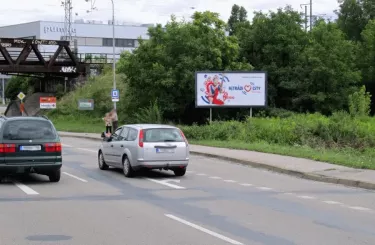 Černovická /Mírová, Brno, Brno, billboard