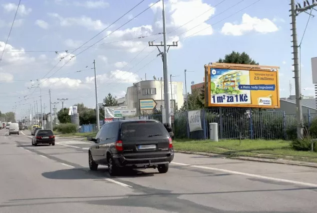 Řípská /Vyškovská, Brno, Brno, billboard