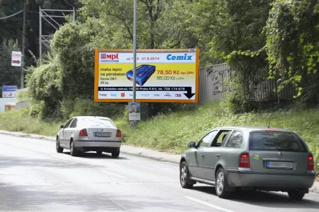 Sulická, Praha 4, Praha 04, billboard