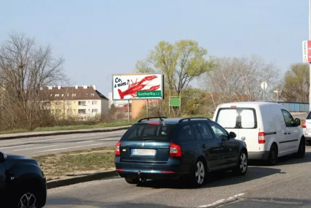 Černovická /Mírová, Brno, Brno, billboard