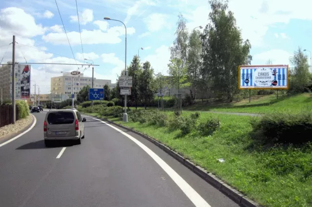 Lipská /Palackého LIDL, Chomutov, Chomutov, billboard