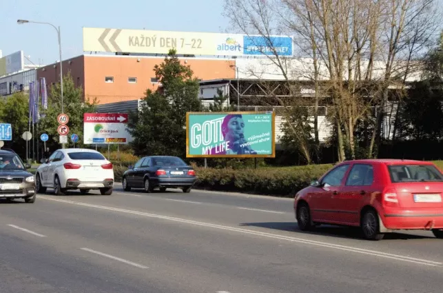 V.Nejedlého ALBERT HM I/11, Hradec Králové, Hradec Králové, billboard