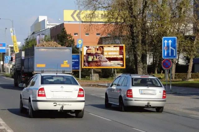 V.Nejedlého ALBERT HM I/11, Hradec Králové, Hradec Králové, billboard