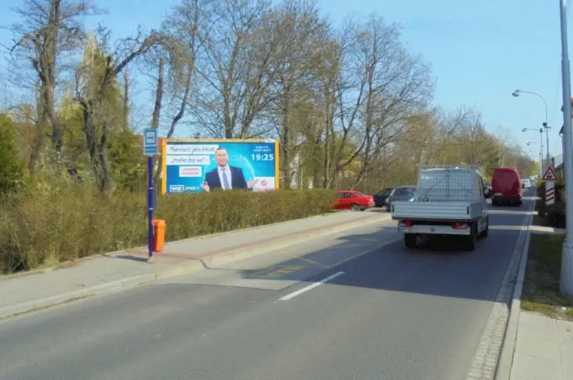Hamerská /Jaselská, Olomouc, Olomouc, billboard