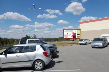 Jáchymova KAUFLAND, Jindřichův Hradec, Jindřichův Hradec, billboard