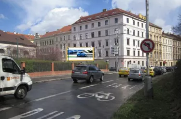 Duškova, Praha 5, Praha 05, billboard