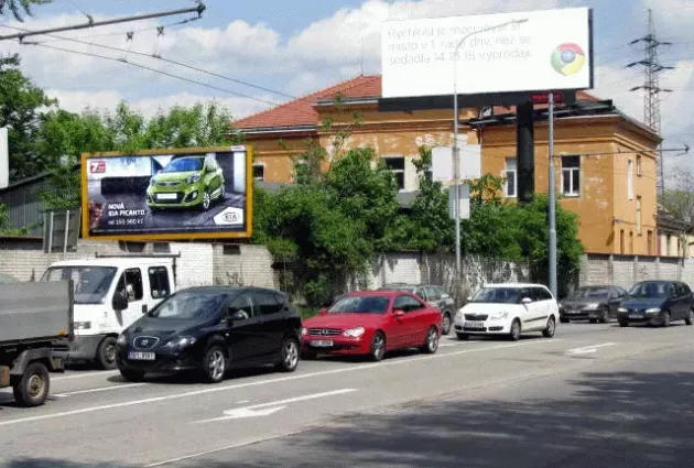 Hladíkova /Masná I/42, Brno, Brno, billboard