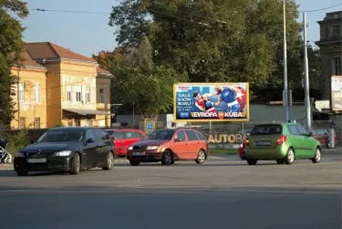 Masná /Hladíkova, Brno, Brno, billboard