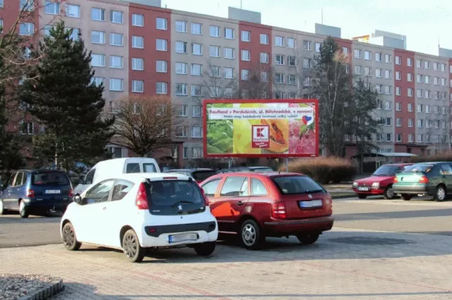 Bělehradská KAUFLAND, Pardubice, Pardubice, billboard