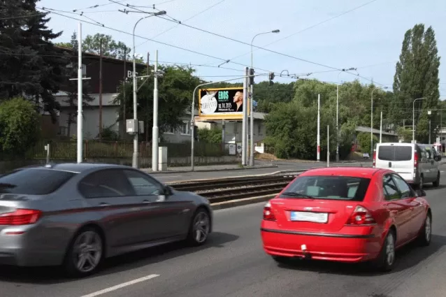 Plzeňská /Bucharova, Praha 5, Praha 05, billboard